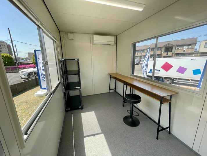 物販などに利用できるショップ仕様のスペースです！
 - U-SPACE　中央林間つきみ野店 Shopの室内の写真