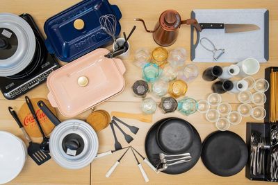 各種調理器具・食器もご用意しています - RentalSpace kite.藤沢 RentalSpace kite.藤沢店の室内の写真
