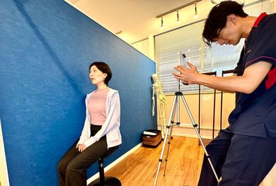 ビフォーアフター確認！
撮影機材、スペースあり。 - 銀座小顔矯正 レンタルサロン、整体、施術院の室内の写真