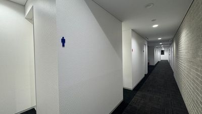 【お手洗いは階段を背に左手にございます。】 - TIME SHARING TSHG淀屋橋ビル 2F Room.3のその他の写真