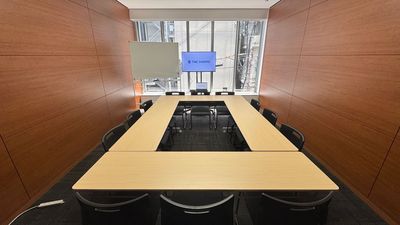 【ロの字形式で12名着席可能です！】 - TIME SHARING TSHG淀屋橋ビル 2F Room.6の室内の写真