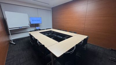 【-ブラインドを下げた場合-】 - TIME SHARING TSHG淀屋橋ビル 2F Room.6の室内の写真