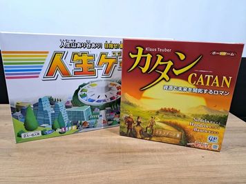 懐かしい人生ゲーム、定番人気のカタンもご用意しております。 - シアタープラス神戸元町 シアタープラス神戸元町（シアター・パーティルーム　）の設備の写真