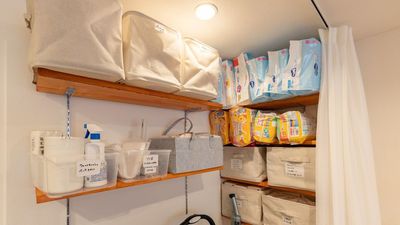 おむつやおしり拭きもご用意🍼 - milk party and studioの設備の写真