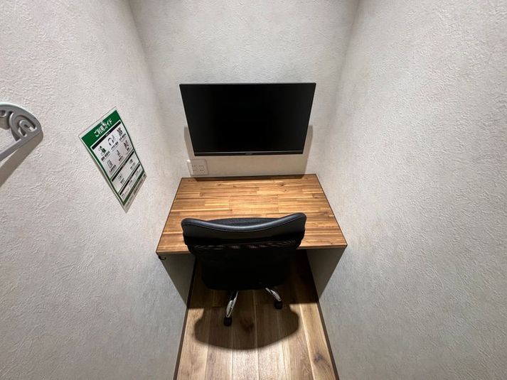 1名半個室（ブース16） - いいオフィス蒲田