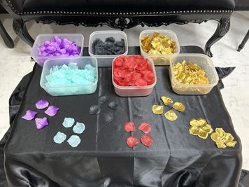 撮影小物（花びら） - 姫スタジオ（大名ゴシック店）の設備の写真
