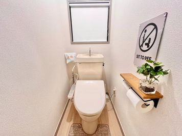 清潔感のあるトイレ🌱‬ - 町田の隠れ家 4seasons 町田の隠れ家の室内の写真