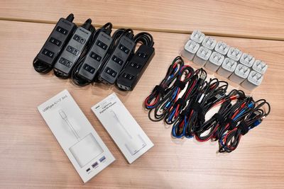 延長コード・充電器・HDMI変換ケーブル（Type-C/Lightning） - Aivicスペース渋谷の設備の写真