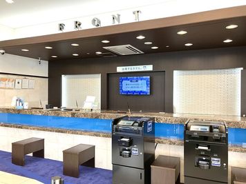 フロント - 東横INN富山駅新幹線口２ シングルの設備の写真