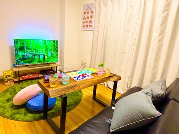 【✨OPEN記念格安プラン‼️✨ 】柏駅徒歩5分 動画サブスク見放題★BRUNO飲み会  ゲーム10種類🥳 - グリーンルーム　柏