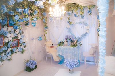紫陽花仕様5月18日～7月4日まで - Mspace 西池袋店 ドレスが着れる撮影用レンタルスペース/要町駅徒歩4分の室内の写真