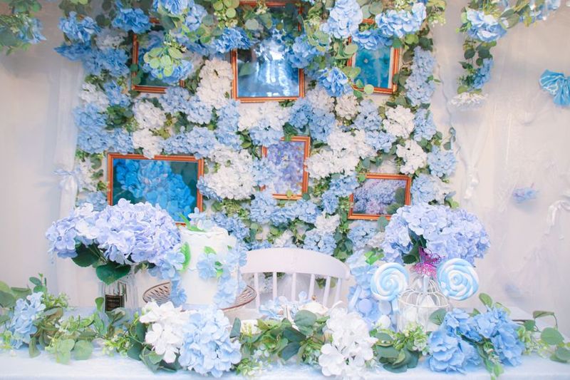 紫陽花仕様5月18日～7月4日まで - Mspace 西池袋店 ドレスが着れる撮影用レンタルスペース/要町駅徒歩4分の室内の写真