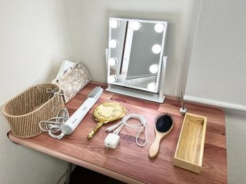 ・お洒落な備品が揃っています。 - minoriba_町田駅東店 レンタルサロンの設備の写真