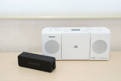 CDプレイヤーとBluetoothスピーカーを完備しております。 - スタジオキビス小山店 ダンスができるレンタルスタジオ丨スタジオキビス小山店の設備の写真