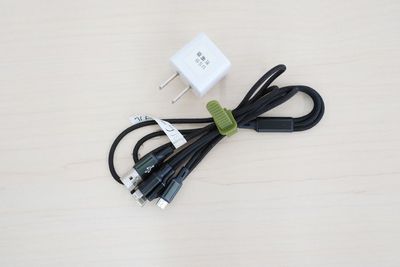 充電ケーブルは、Lightning（iPhone）、USB Type C、micro-USB（android）の3タイプに対応しています。 - スタジオキビス小山店 ダンスができるレンタルスタジオ丨スタジオキビス小山店の設備の写真