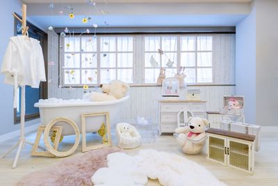 お風呂のブース🛀🫧 - Moff room studio《三ノ宮店》 三ノ宮6分🚶‍♂️77㎡パーティ可🧸クマ沢山映え撮影スタジオの室内の写真