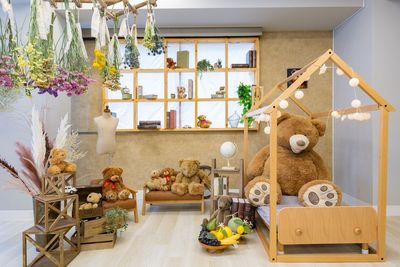 おねむのブース🛌💤 - Moff room studio《三ノ宮店》 三ノ宮6分🚶‍♂️77㎡パーティ可🧸クマ沢山映え撮影スタジオの室内の写真