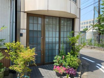 入り口です - ミュウスペース☆ミルテ キッチン付レンタルスペースの入口の写真