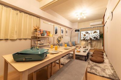 伏見にあるおうちスぺース✨
パーティー利用から、撮影、映画鑑賞等様々な用途でご利用可能となっております😌 - Relax one 伏見 Relax one 伏見｜女子会・映画鑑賞🌟撮影利用📸の室内の写真