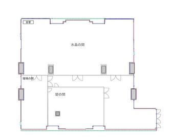 約428㎡の会場を3分割に会場を区切ることが可能 - アパホテル＆リゾート〈東京ベイ潮見〉宴会場の室内の写真