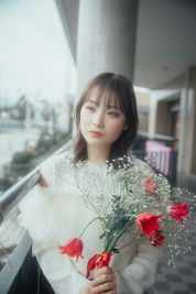 入口でのポートレート撮影 - お花屋カフェ「はなたばる」 カフェスペースのその他の写真