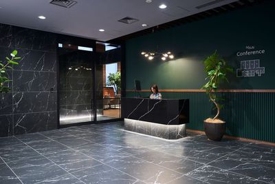 【動線➂】受付にお声がけください。 - NIKAI Flex Ｍeeting ２の入口の写真