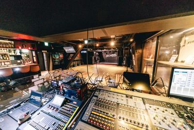 照明卓、PA卓はもちろんプロユース。 - 六本木SCHOOL ライブだけじゃない！六本木の自由なエンタメ空間｜貸切OKの設備の写真