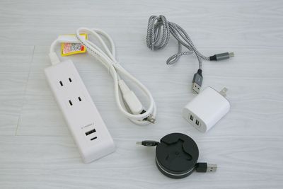 延長コード（USB対応）充電ケーブル（iPhone、Bタイプ、Cタイプ） - レンタルスタジオ・アルモニ レンタルスタジオ・アルモニ 立町店の室内の写真