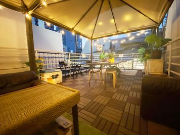 【心斎橋⭐️難波駅近‼️】ミナミのど真ん中でBBQ‼️新歓コンパ、女子会、パーティーに最適⭐️最大約20名可能 - バーベキューテラス【Ikoi Green】
