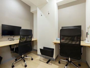 【Seeds Co-work 広島駅前】完全個室④（エアコン・モニター・フリードリンク付き） - Seeds Co-work 広島駅前