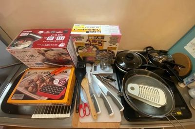 たこ焼き器、調理器具一式。 - 【THEATER淀川】 十三駅徒歩5分｜女子会｜ホムパ｜設備充実｜夜景🌃淀川 [76]の設備の写真