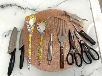 調理器具一式 - ホワイトオン天満の設備の写真