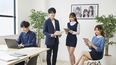 利用者イメージ3 - ハッピースクールビル HSビル・ワーキングスペースの室内の写真