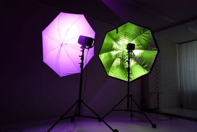 カラーライトで多彩な表現も可能です - White Butter, Studio White Butter,の設備の写真