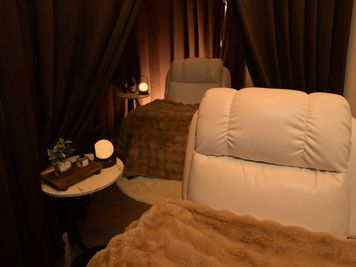 【中崎町徒歩3分】よもぎ蒸しレンタルサロンhope（ホープ） 【女性専用】よもぎ蒸し付きレンタルスペースhope（ホープ）の室内の写真