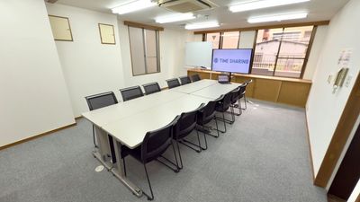 【55インチの大きなモニターをご用意しております。】 - TIME SHARING 水道橋 ビーロット神保町ビル 3Bの室内の写真