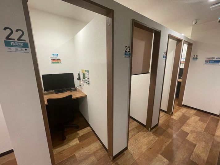 1名半個室（ブース23） - いいオフィス池袋