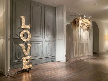 結婚式場 チャペル・ド・コフレ 【イベント・展示・撮影に】エントランス＆フォトブースの室内の写真