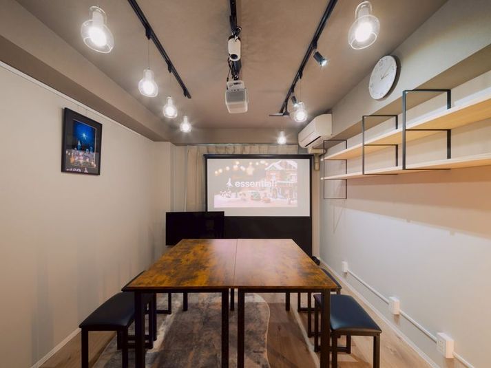 駐車場無料【大画面スクリーンがついた多目的スペース】 - 駐車場無料【レンタルルームTAMARI】