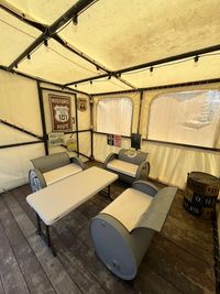 【電源◎、電源、温水、ウォシュレット付きトイレ、シャワー完備】ペットOK 夜はライトアップで雰囲気◎ アメリカン風の特別な空間 - プライベートスペース SORA470
