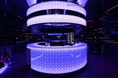 CROSS ROPPONGI パーティースペース（DJブース、バーカウンター付き）の設備の写真