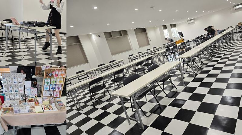 はこプレイス3F「アダプトホール」 - 函館フリースタジオ＆フリースペース「はこプレイス」