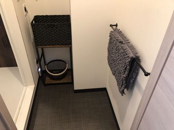 脱衣場 - 札幌｜G-Studio　JTBS 札幌 南 店 レンタルサロン 【G-Studio】ジースタジオの室内の写真