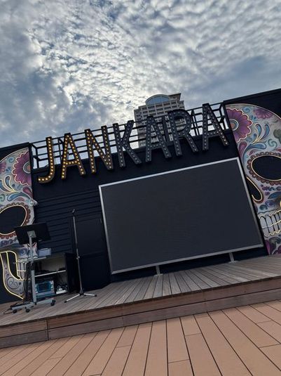 天王寺駅すぐのルーフトップテラス - スーパージャンカラ あべのプレミアム（プレミアムテラス）