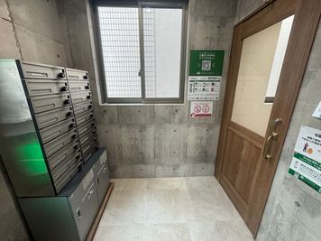 いいオフィス武蔵小山 by リンクフロンティア 1名個室（ブース9）の入口の写真