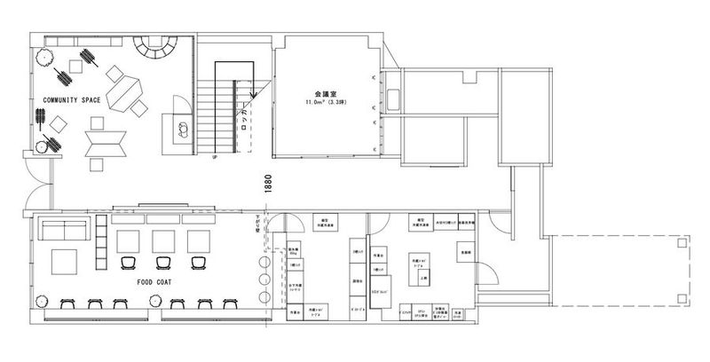 シェアスペース／1F - SHARE BASE Aizu