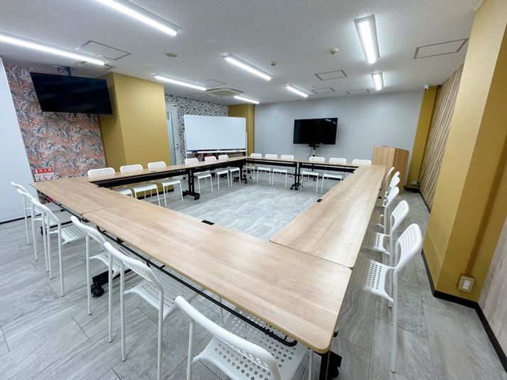 撮影収録用スタジオ（Room F＋Room G） - いいオフィス新宿大久保