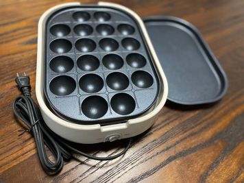 オプションのたこ焼き器です。 - ミュウスペース☆ミルテ キッチン付レンタルスペースの設備の写真