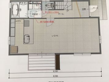 間取り図 - さいたま市Shikate レンタルリビングの設備の写真
