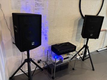 迫力満点！！　スピーカー完備♪ - StudioAVA大阪 阿波座駅1分！24時間利用可の多目的スペース♪の設備の写真